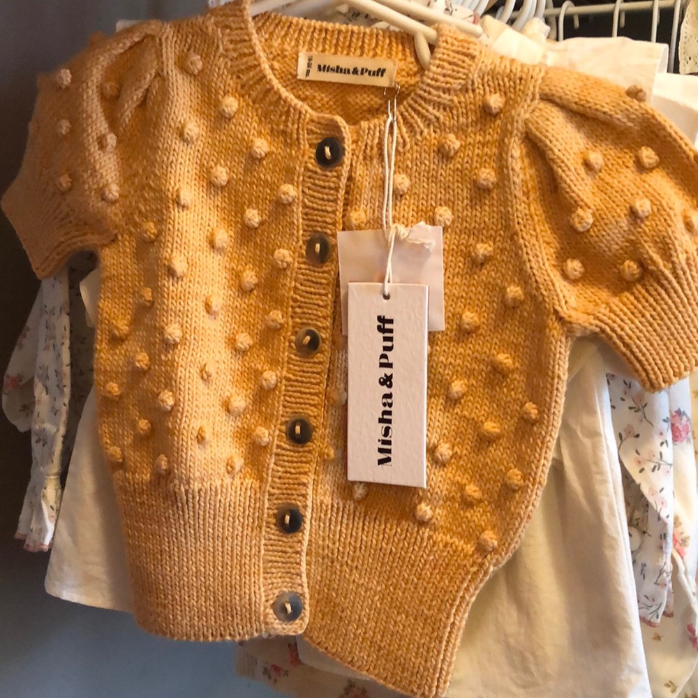 NWT Misha & puff popcorn cardigan
